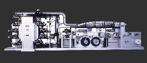 ラミネートチューブ用フレキソ印刷機